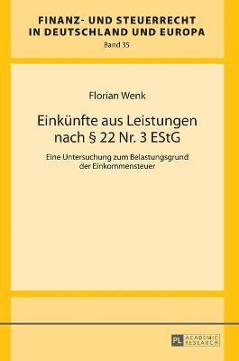 bokomslag Einkuenfte aus Leistungen nach  22 Nr. 3 EStG