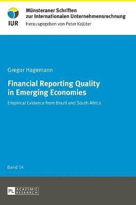 bokomslag Financial Reporting Quality in Emerging Economies
