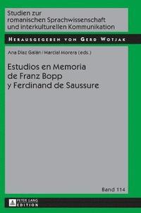 bokomslag Estudios en Memoria de Franz Bopp y Ferdinand de Saussure