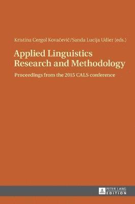 Applied Linguistics Research and Methodology 1