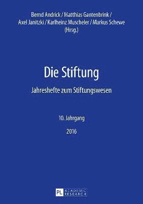 Karlheinz Muscheler - Stiftung, Häftad