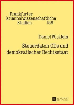 bokomslag Steuerdaten-CDs Und Demokratischer Rechtsstaat