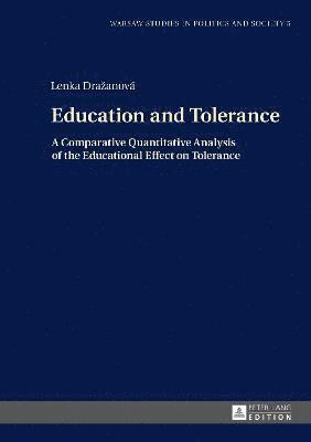 bokomslag Education and Tolerance