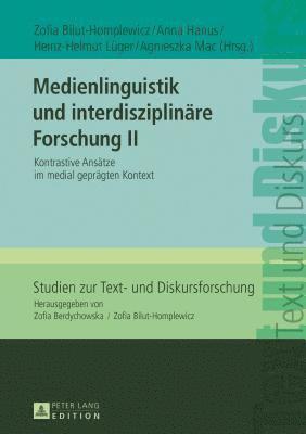 Medienlinguistik und interdisziplinaere Forschung II 1