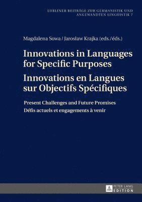 bokomslag Innovations in Languages for Specific Purposes - Innovations en Langues sur Objectifs Spcifiques
