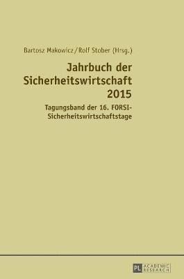 bokomslag Jahrbuch der Sicherheitswirtschaft 2015