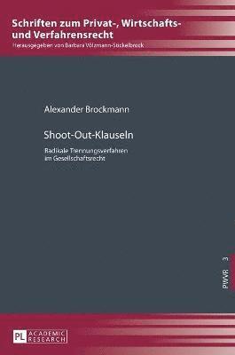 bokomslag Shoot-Out-Klauseln