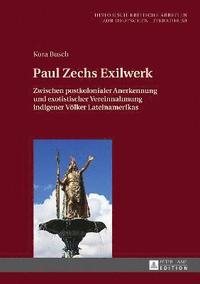bokomslag Paul Zechs Exilwerk