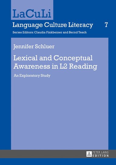 Jennifer Schluer, Claudia Finkbeiner - Lexical and Conceptual Awareness in L2 Reading, Inbunden