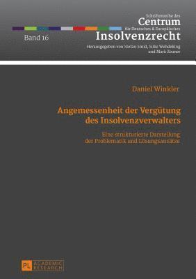 bokomslag Angemessenheit der Verguetung des Insolvenzverwalters