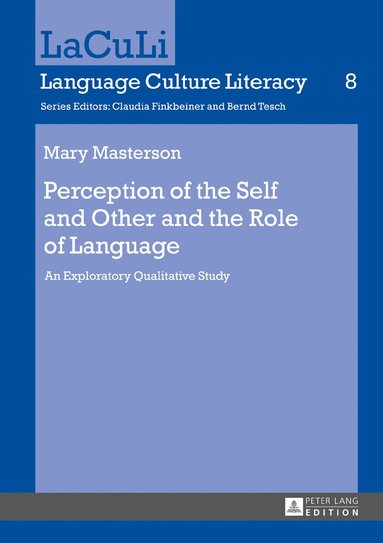 Mary Masterson, Claudia Finkbeiner - Perception of the Self and Other and the Role of Language, Inbunden