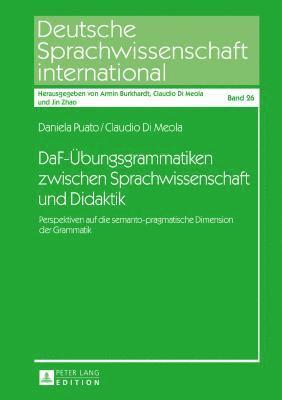 bokomslag DaF-Uebungsgrammatiken zwischen Sprachwissenschaft und Didaktik