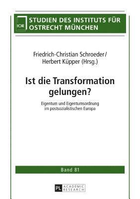 Friedrich-Christian Schroeder, Herbert Küpper, Herbert Kupper - Ist die Transformation gelungen?, Inbunden