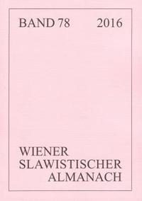 bokomslag Wiener Slawistischer Almanach Band 78/2016