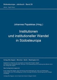 bokomslag Institutionen Und Institutioneller Wandel in Suedosteuropa