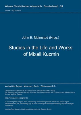 bokomslag Studies in the Life and Works of Michail Kuzmin