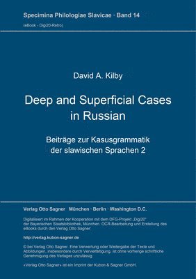 bokomslag Deep and Superficial Cases in Russian