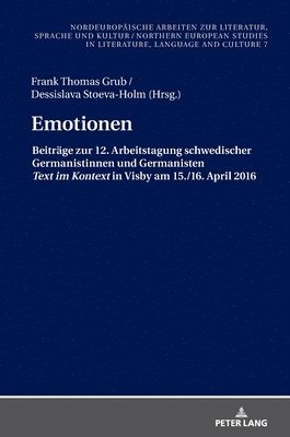 Frank Thomas Grub - Emotionen, Inbunden