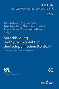 bokomslag Sprachbildung und Sprachkontakt im deutsch-polnischen Kontext