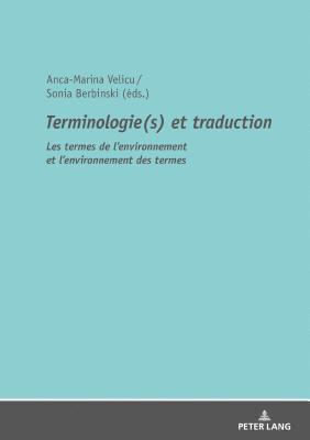 bokomslag Terminologie(s) et traduction