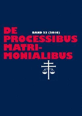 bokomslag De processibus matrimonialibus