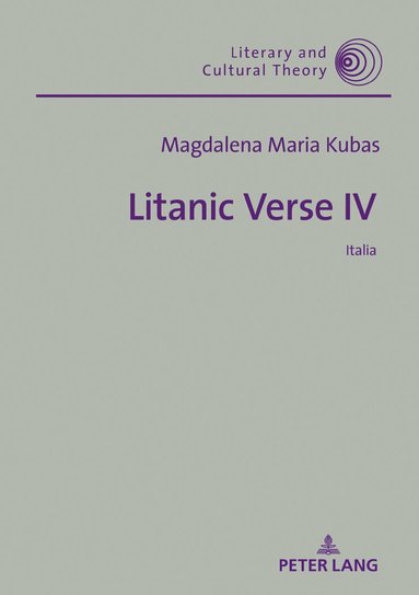 Magdalena Maria Kubas - Litanic Verse IV, Inbunden