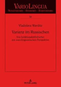 bokomslag Varianz im Russischen