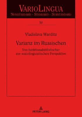 bokomslag Varianz im Russischen