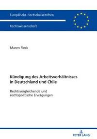 bokomslag Die Kuendigung des Arbeitsverhaeltnisses in Deutschland und Chile