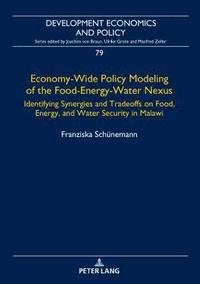 bokomslag Economy-Wide Policy Modeling of the Food-Energy-Water Nexus