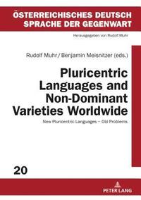 bokomslag Pluricentric Languages and Non-Dominant Varieties Worldwide