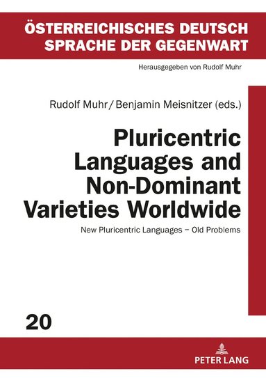 Rudolf Muhr, Benjamin Meisnitzer - Pluricentric Languages and Non-Dominant Varieties Worldwide, Inbunden