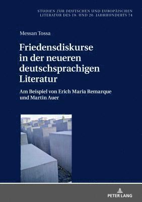 bokomslag Friedensdiskurse in der neueren deutschsprachigen Literatur