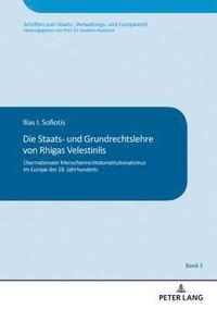 bokomslag Die Staats- und Grundrechtslehre von Rhigas Velestinlis