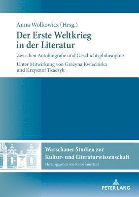 bokomslag Der Erste Weltkrieg in der Literatur