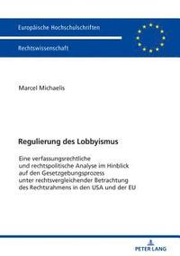 bokomslag Regulierung Des Lobbyismus
