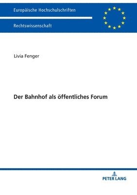 bokomslag Bahnhof als oeffentliches Forum