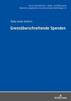 bokomslag Grenzueberschreitende Spenden