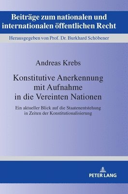 bokomslag Konstitutive Anerkennung mit Aufnahme in die Vereinten Nationen