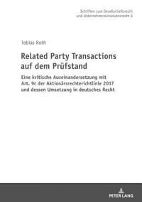 bokomslag Related Party Transactions auf dem Pruefstand