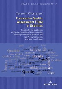 bokomslag Translation Quality Assessment (TQA) of Subtitles