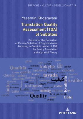 Translation Quality Assessment (TQA) of Subtitles 1