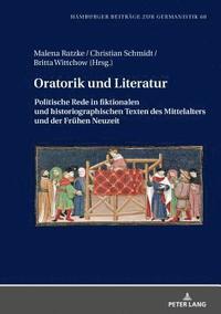 bokomslag Oratorik und Literatur