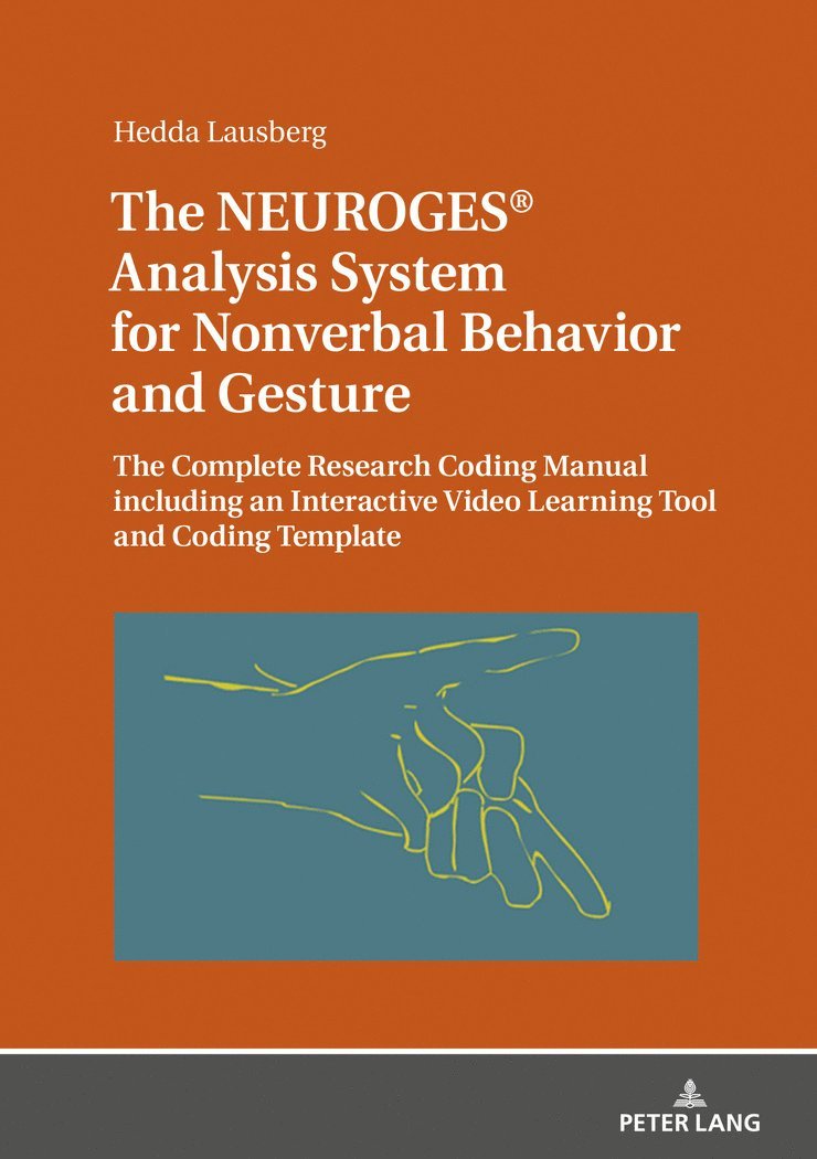 Hedda Lausberg - NEUROGES® Analysis System for Nonverbal Behavior and Gesture, Häftad