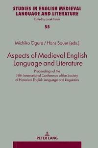 bokomslag Aspects of Medieval English Language and Literature