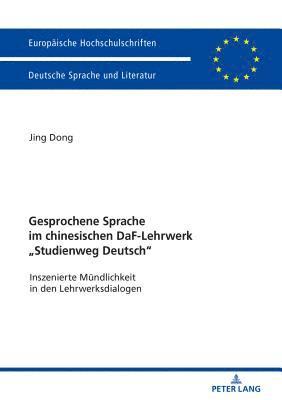 Gesprochene Sprache Im Chinesischen Daf-Lehrwerk Studienweg Deutsch 1