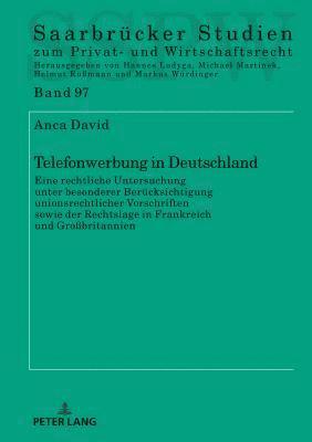 Anca David, Michael Martinek - Telefonwerbung in Deutschland, Inbunden