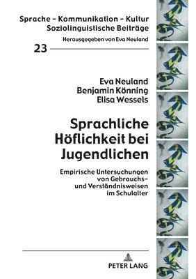 bokomslag Sprachliche Hoeflichkeit bei Jugendlichen