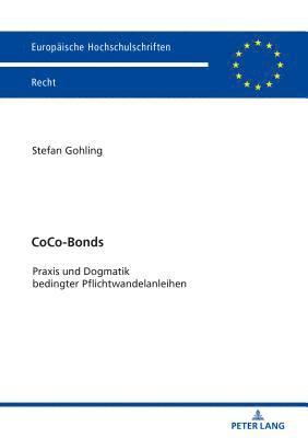 Stefan Gohling - Coco-Bonds, Häftad