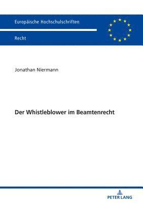 Jonathan Niermann - Whistleblower im Beamtenrecht, Häftad
